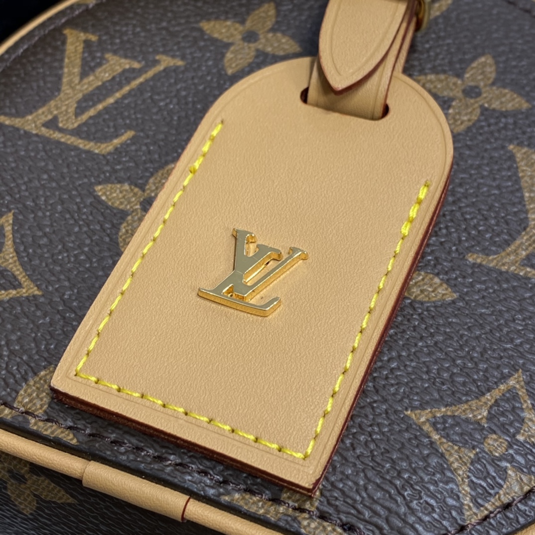 Louis Vuitton BOITE CHAPEAU SOUPLE MM Handbag Monogram M45647